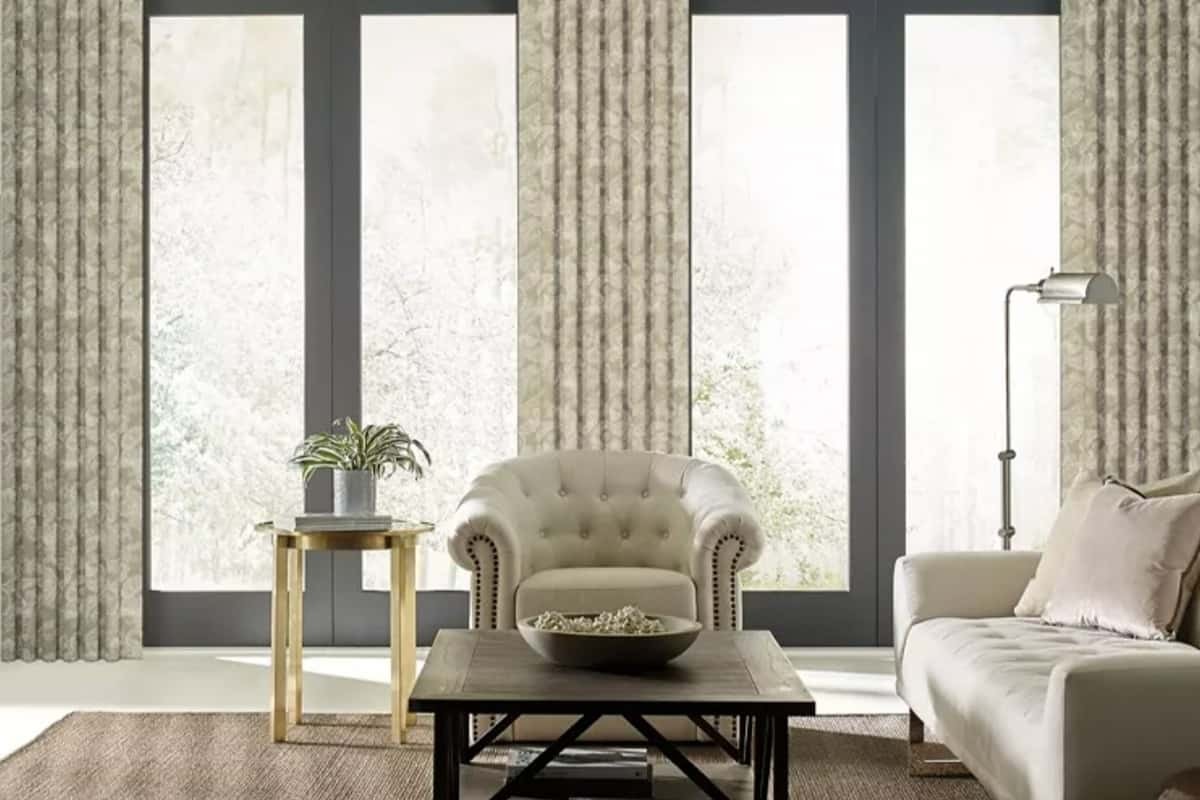 Curtains for living room and other window treatments for fall/winter near Bellevue, Washington (WA)